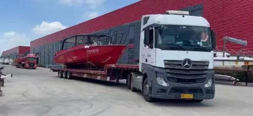 Kinumpleto ng LAWADA® ang Trial Navigation at Pagpapadala ng Dalawang Customized na 1280 Aluminum Passenger Boat