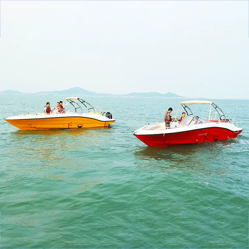 255 deck boat
